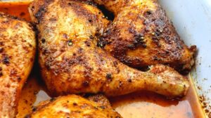Read more about the article Crispy Baked Chicken Leg Quarters Recipe: A Delicious and Easy-to-Make Dish